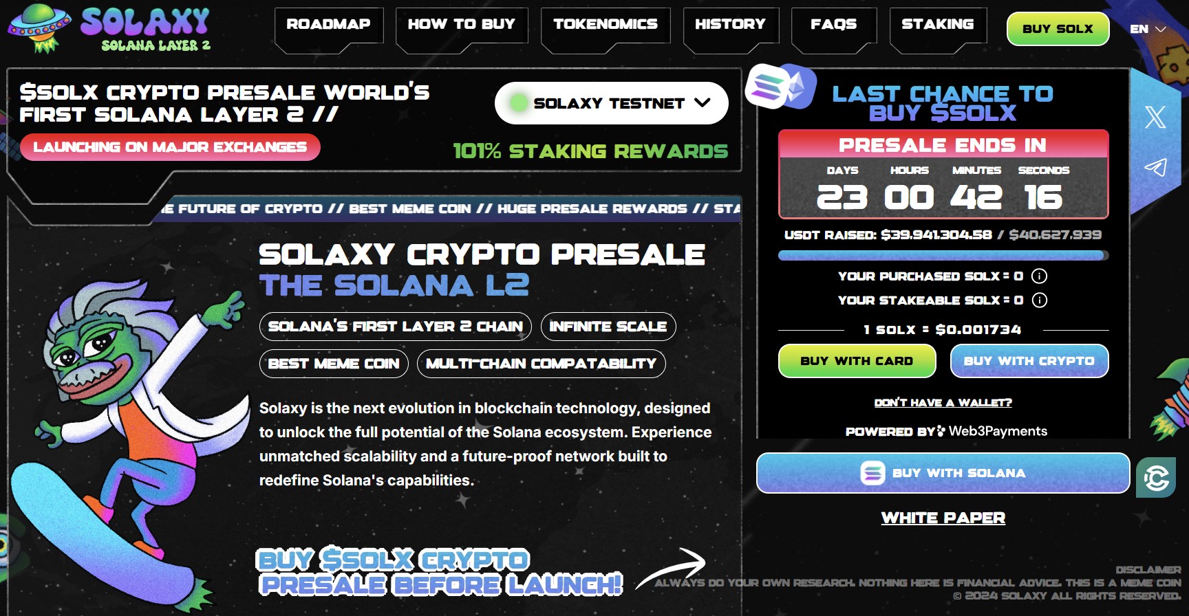 Solaxy ($SOLX)